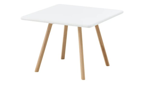 Kinder-Tisch  Krümel - weiß - Maße (cm): B: 65 H: 48 T: 65
